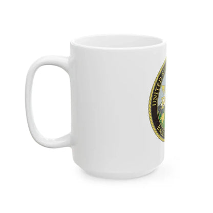 USCG Base Seattle (U.S. Coast Guard) White Coffee Mug - Go Mug Yourself