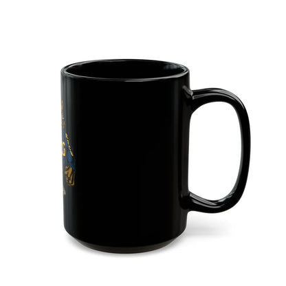 USCG Bear (U.S. Coast Guard) Black Coffee Mug-Go Mug Yourself