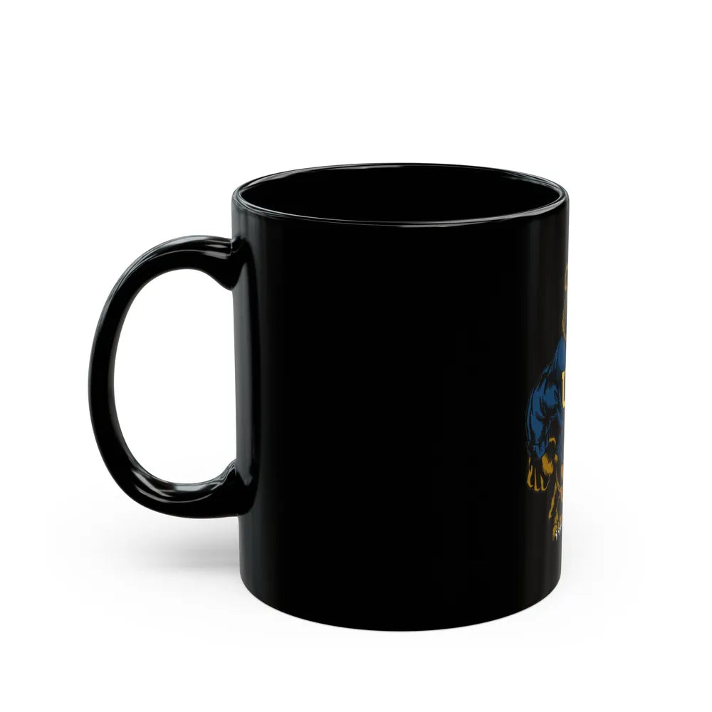 USCG Bear (U.S. Coast Guard) Black Coffee Mug-Go Mug Yourself