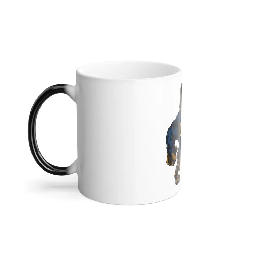 USCG Bear (U.S. Coast Guard) Color Changing Mug 11oz-Go Mug Yourself