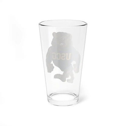 USCG Bear (U.S. Coast Guard) Pint Glass 16oz-Go Mug Yourself