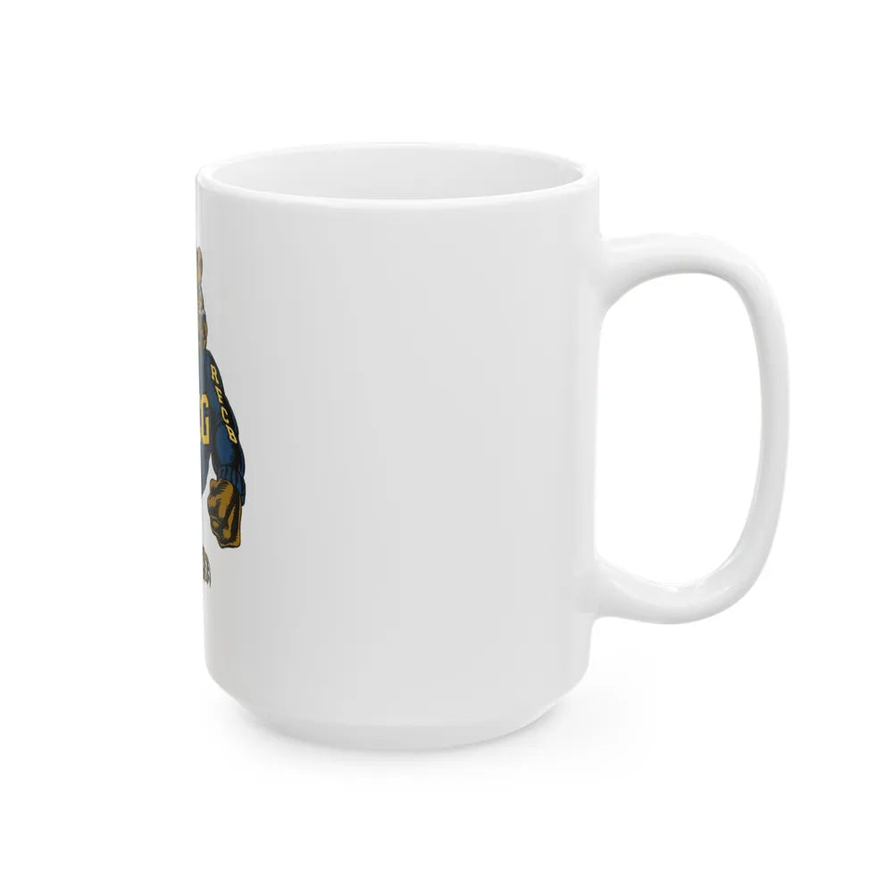 USCG Bear (U.S. Coast Guard) White Coffee Mug-Go Mug Yourself