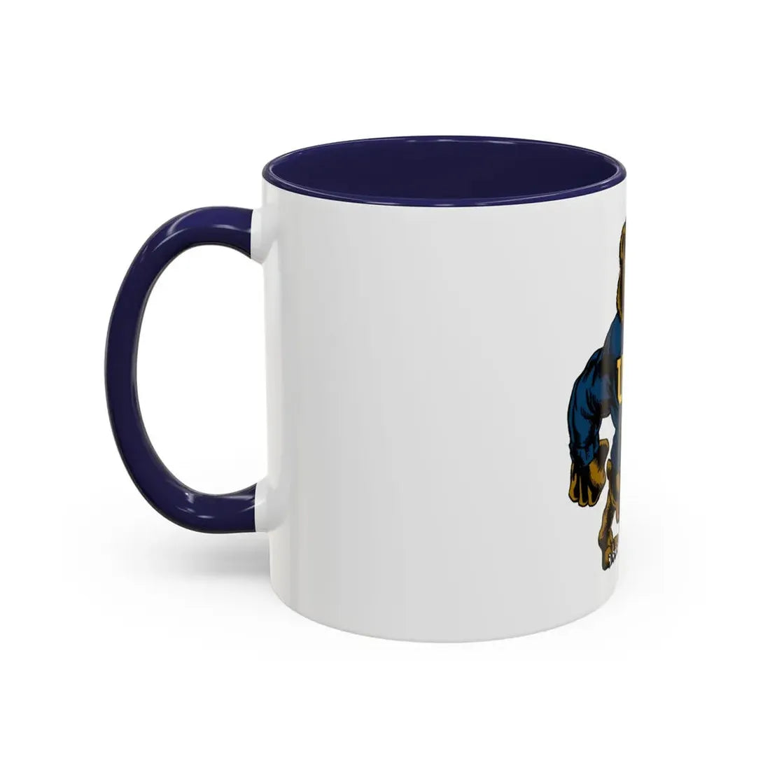 USCG Bear (U.S. Coast Guard) Accent Coffee Mug - Go Mug Yourself