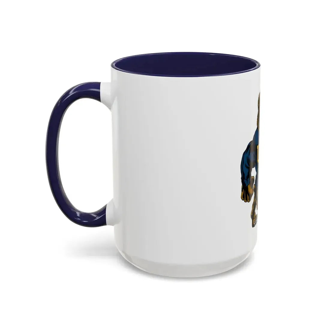 USCG Bear (U.S. Coast Guard) Accent Coffee Mug - Go Mug Yourself