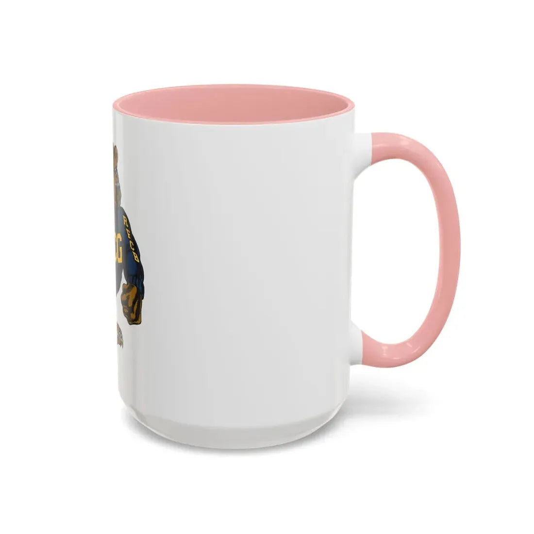 USCG Bear (U.S. Coast Guard) Accent Coffee Mug - Go Mug Yourself