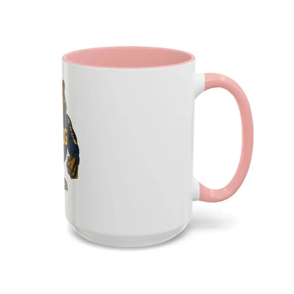 USCG Bear (U.S. Coast Guard) Accent Coffee Mug - Go Mug Yourself