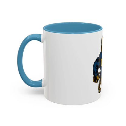 USCG Bear (U.S. Coast Guard) Accent Coffee Mug - Go Mug Yourself