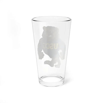 USCG Bear (U.S. Coast Guard) Pint Glass 16oz - Go Mug Yourself