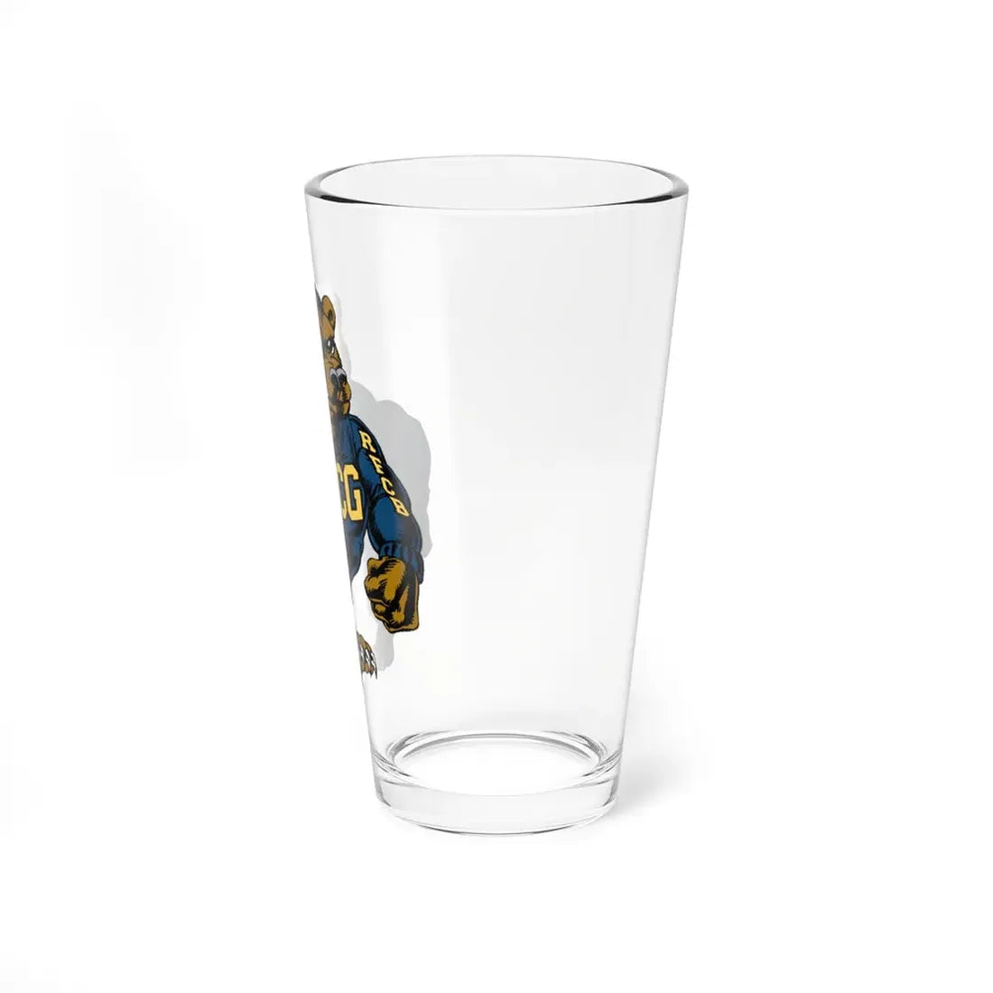 USCG Bear (U.S. Coast Guard) Pint Glass 16oz - Go Mug Yourself