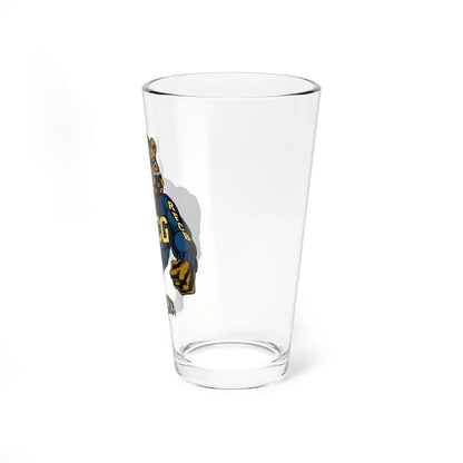 USCG Bear (U.S. Coast Guard) Pint Glass 16oz - Go Mug Yourself