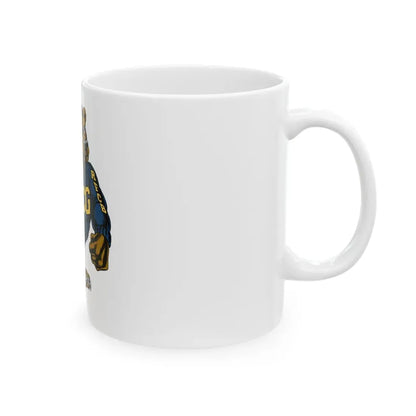 USCG Bear (U.S. Coast Guard) White Coffee Mug - Go Mug Yourself