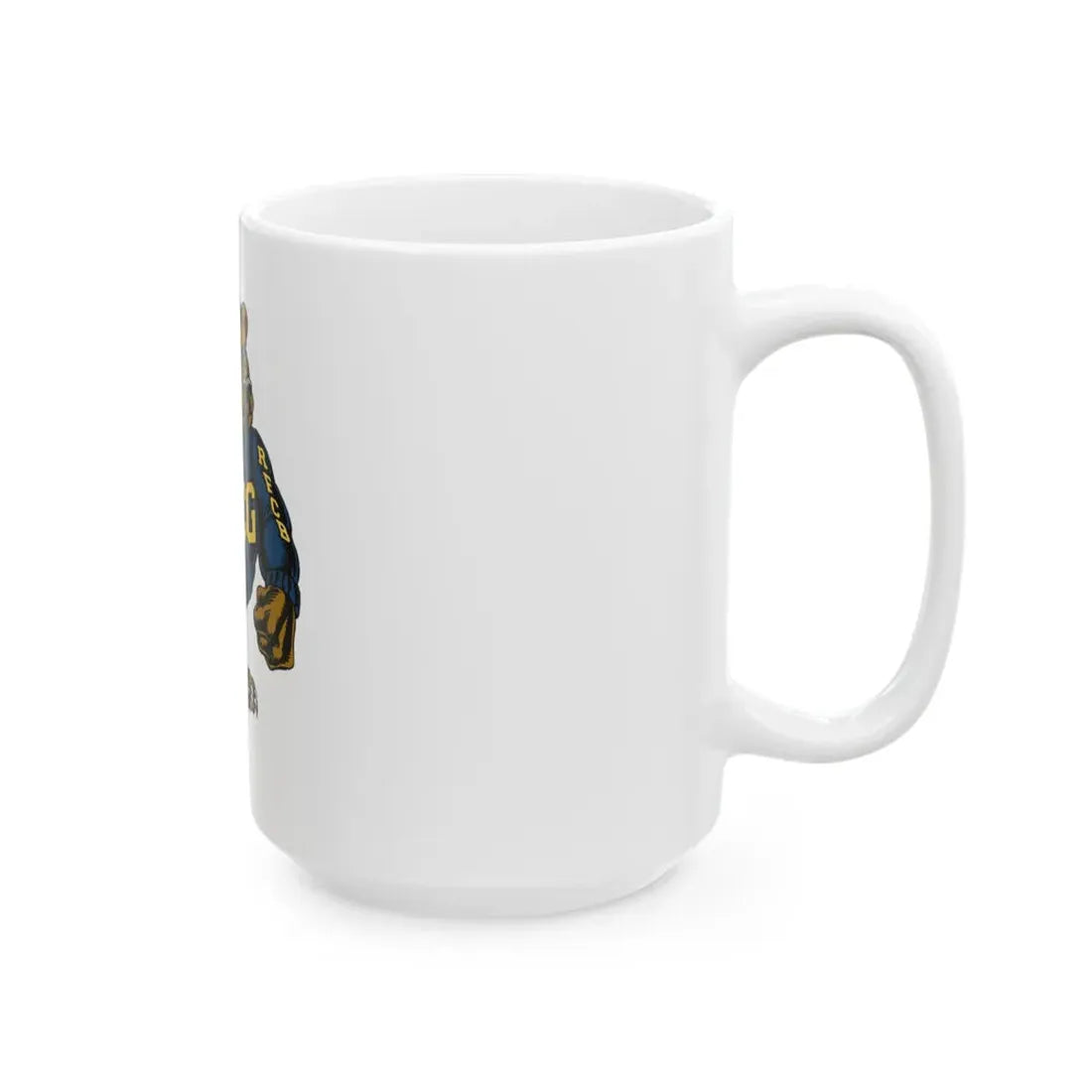 USCG Bear (U.S. Coast Guard) White Coffee Mug - Go Mug Yourself