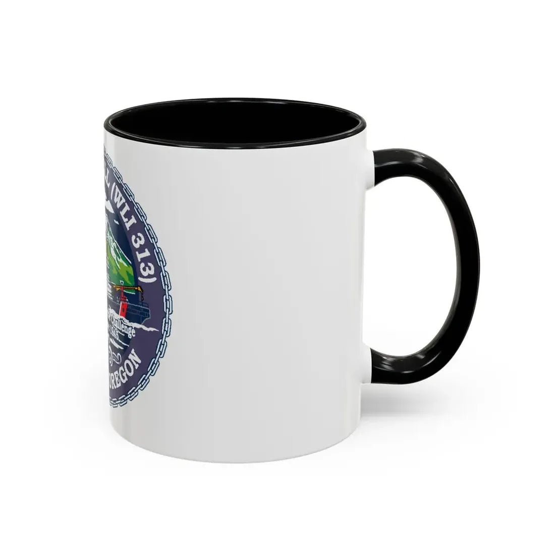 USCG Bluebell WLI 313 Portland Oregon (U.S. Coast Guard) Accent Coffee Mug - Go Mug Yourself