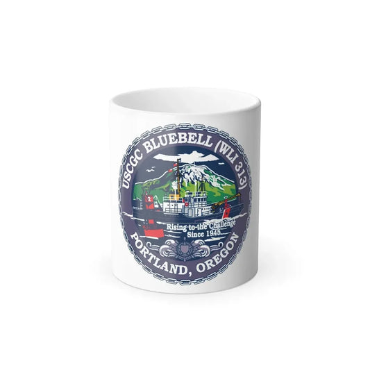 USCG Bluebell WLI 313 Portland Oregon (U.S. Coast Guard) Color Changing Coffee Mug 11oz - Go Mug Yourself