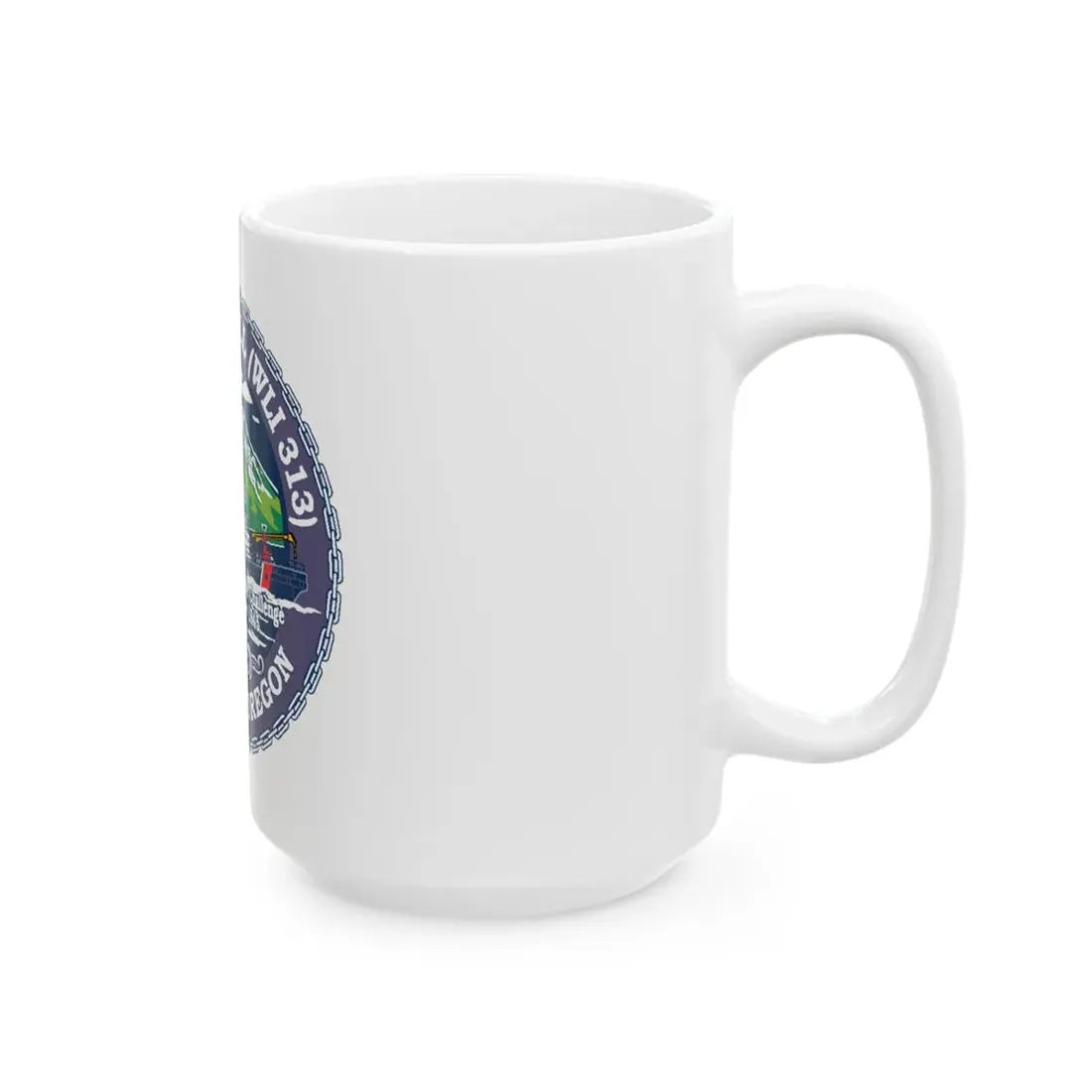 USCG Bluebell WLI 313 Portland Oregon (U.S. Coast Guard) White Coffee Mug - Go Mug Yourself