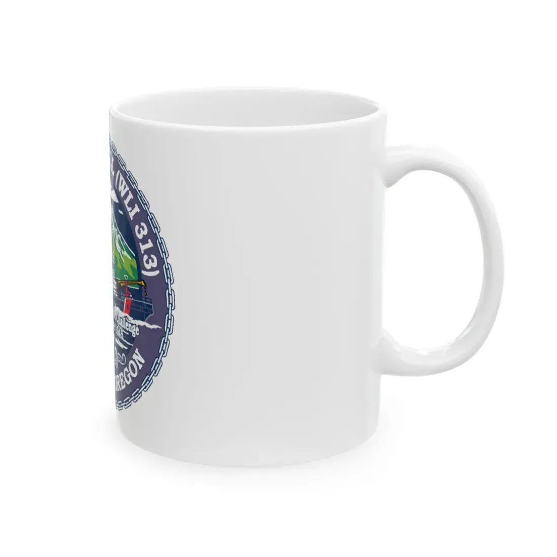 USCG Bluebell WLI 313 Portland Oregon (U.S. Coast Guard) White Coffee Mug - Go Mug Yourself