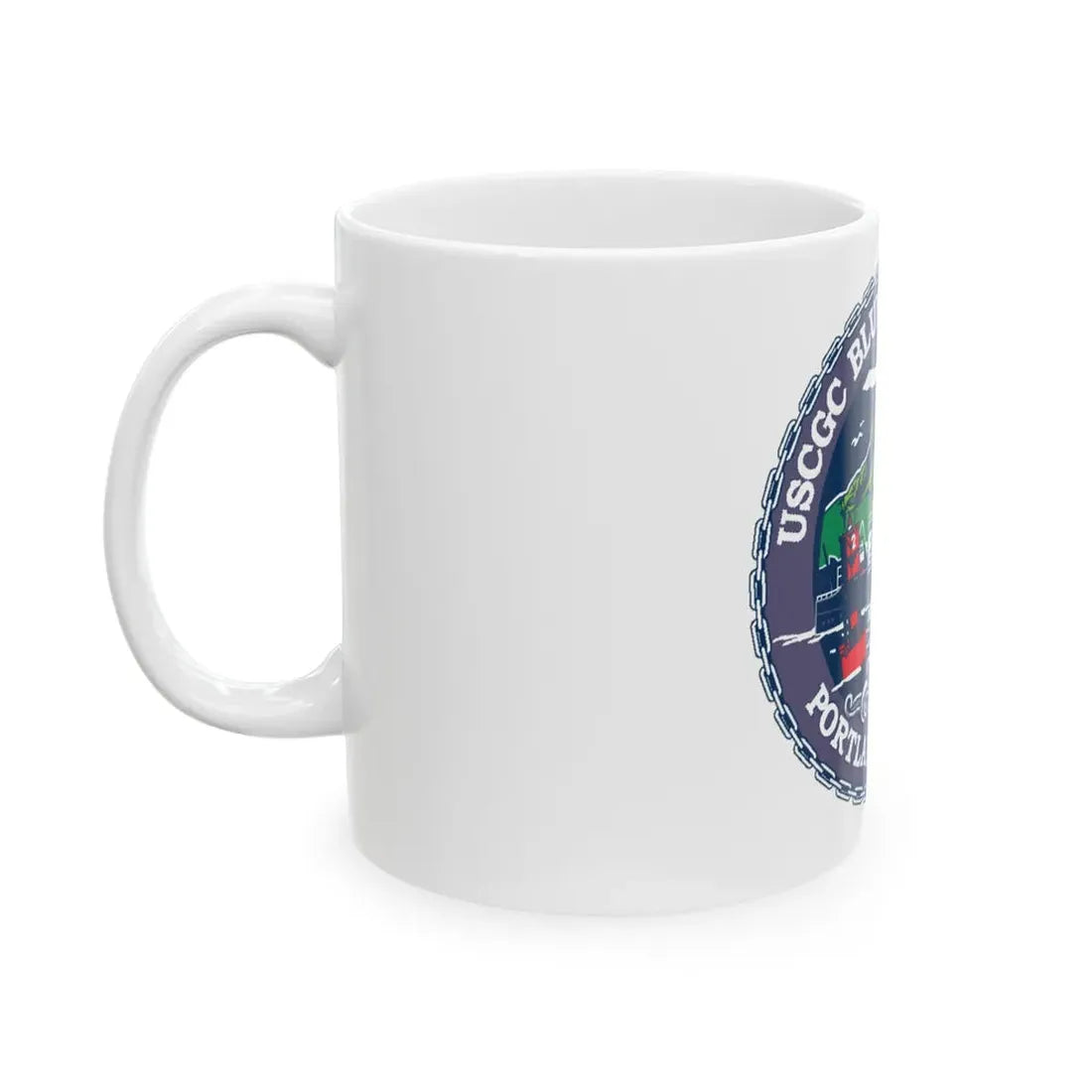 USCG Bluebell WLI 313 Portland Oregon (U.S. Coast Guard) White Coffee Mug - Go Mug Yourself