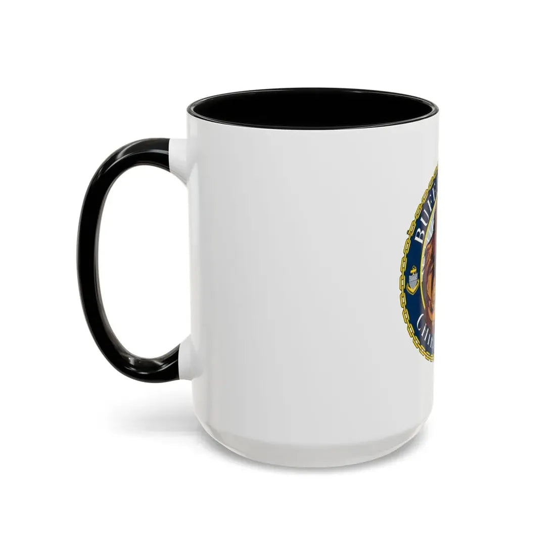 USCG Buffalo Area Cheifs Mess (U.S. Coast Guard) Accent Coffee Mug - Go Mug Yourself