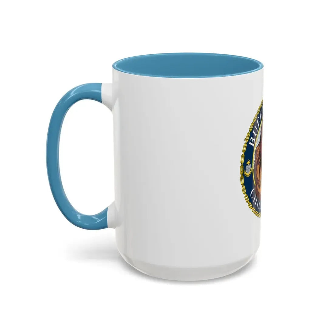 USCG Buffalo Area Cheifs Mess (U.S. Coast Guard) Accent Coffee Mug - Go Mug Yourself