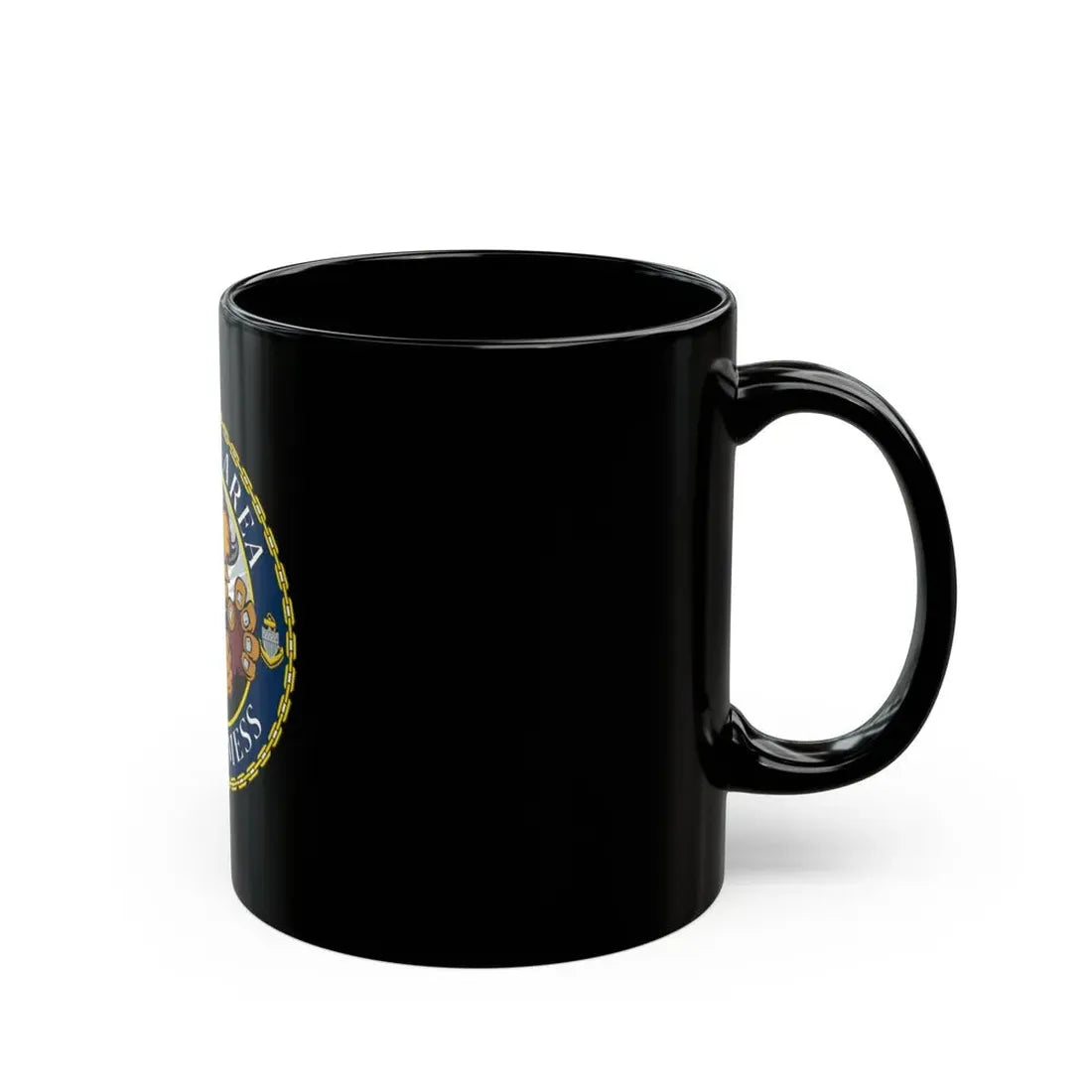 USCG Buffalo Area Cheifs Mess (U.S. Coast Guard) Black Coffee Mug - Go Mug Yourself