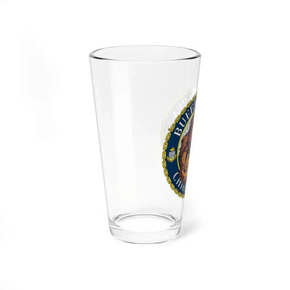 USCG Buffalo Area Cheifs Mess (U.S. Coast Guard) Pint Glass 16oz - Go Mug Yourself