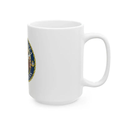 USCG Buffalo Area Cheifs Mess (U.S. Coast Guard) White Coffee Mug - Go Mug Yourself
