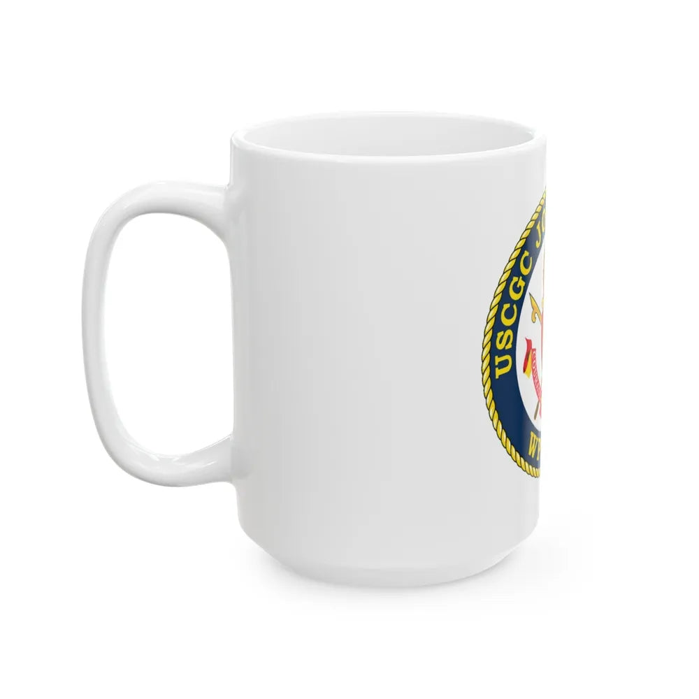 USCG C JOSEPH DOYLE W PC 1133 (U.S. Coast Guard) White Coffee Mug-Go Mug Yourself