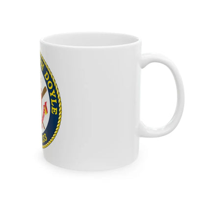 USCG C JOSEPH DOYLE W PC 1133 (U.S. Coast Guard) White Coffee Mug-Go Mug Yourself