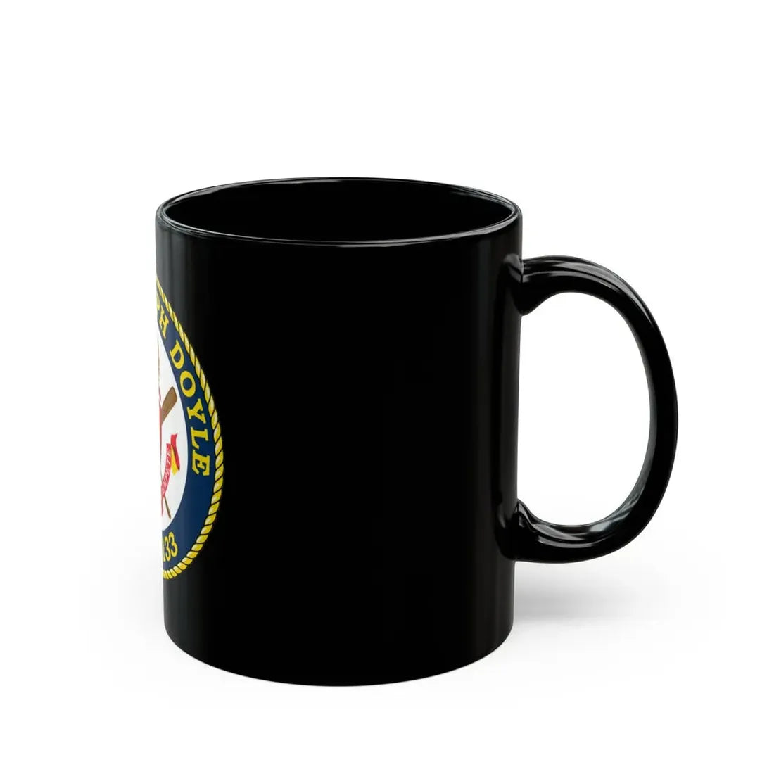 USCG C JOSEPH DOYLE W PC 1133 (U.S. Coast Guard) Black Coffee Mug - Go Mug Yourself
