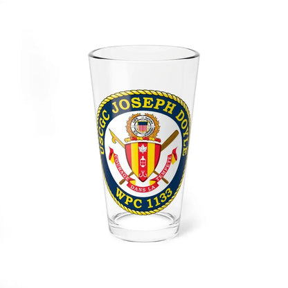 USCG C JOSEPH DOYLE W PC 1133 (U.S. Coast Guard) Pint Glass 16oz 16oz - Go Mug Yourself