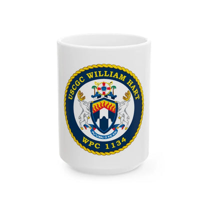 USCG C William Hart WPC 1134 (U.S. Coast Guard) White Coffee Mug-15oz-Go Mug Yourself