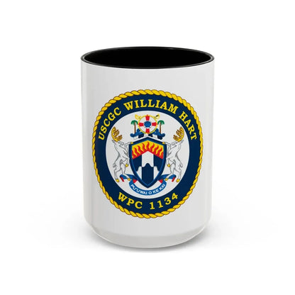 USCG C William Hart WPC 1134 (U.S. Coast Guard) Accent Coffee Mug 15oz Black - Go Mug Yourself