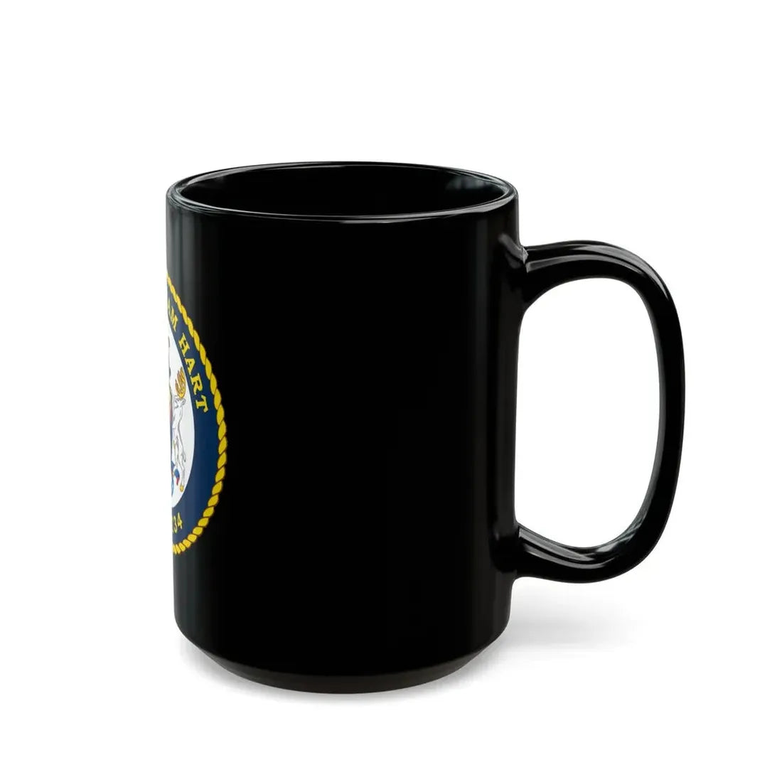 USCG C William Hart WPC 1134 (U.S. Coast Guard) Black Coffee Mug - Go Mug Yourself