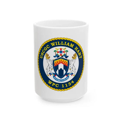 USCG C William Hart WPC 1134 (U.S. Coast Guard) White Coffee Mug 15oz - Go Mug Yourself