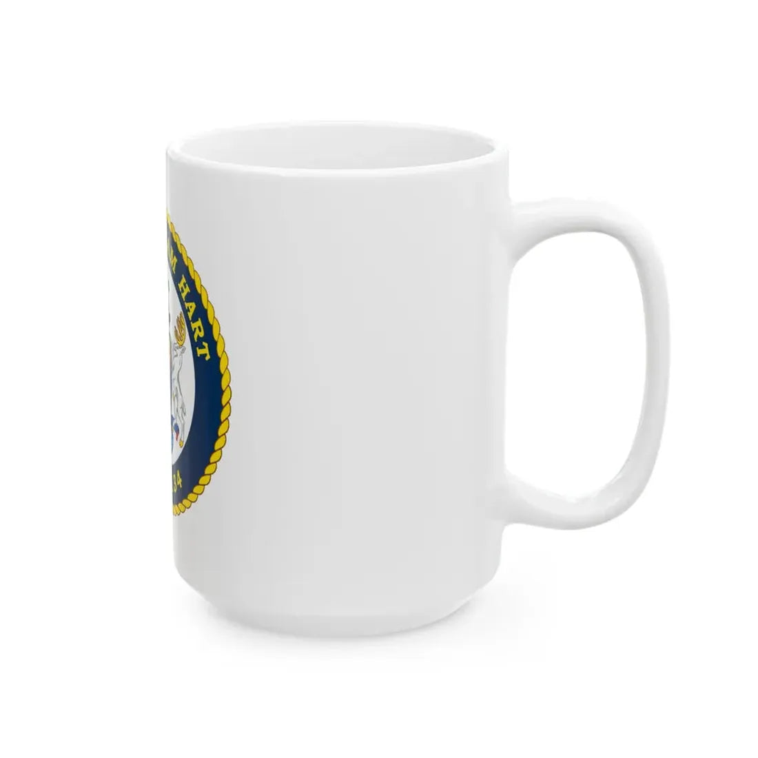 USCG C William Hart WPC 1134 (U.S. Coast Guard) White Coffee Mug - Go Mug Yourself