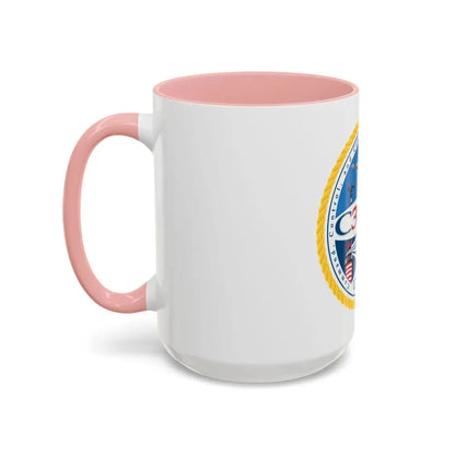 USCG C3 Cen Command Control Comm Engineering (U.S. Coast Guard) Accent Coffee Mug - Go Mug Yourself
