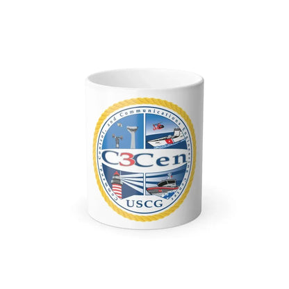 USCG C3 Cen Command Control Comm Engineering (U.S. Coast Guard) Color Changing Coffee Mug 11oz - Go Mug Yourself