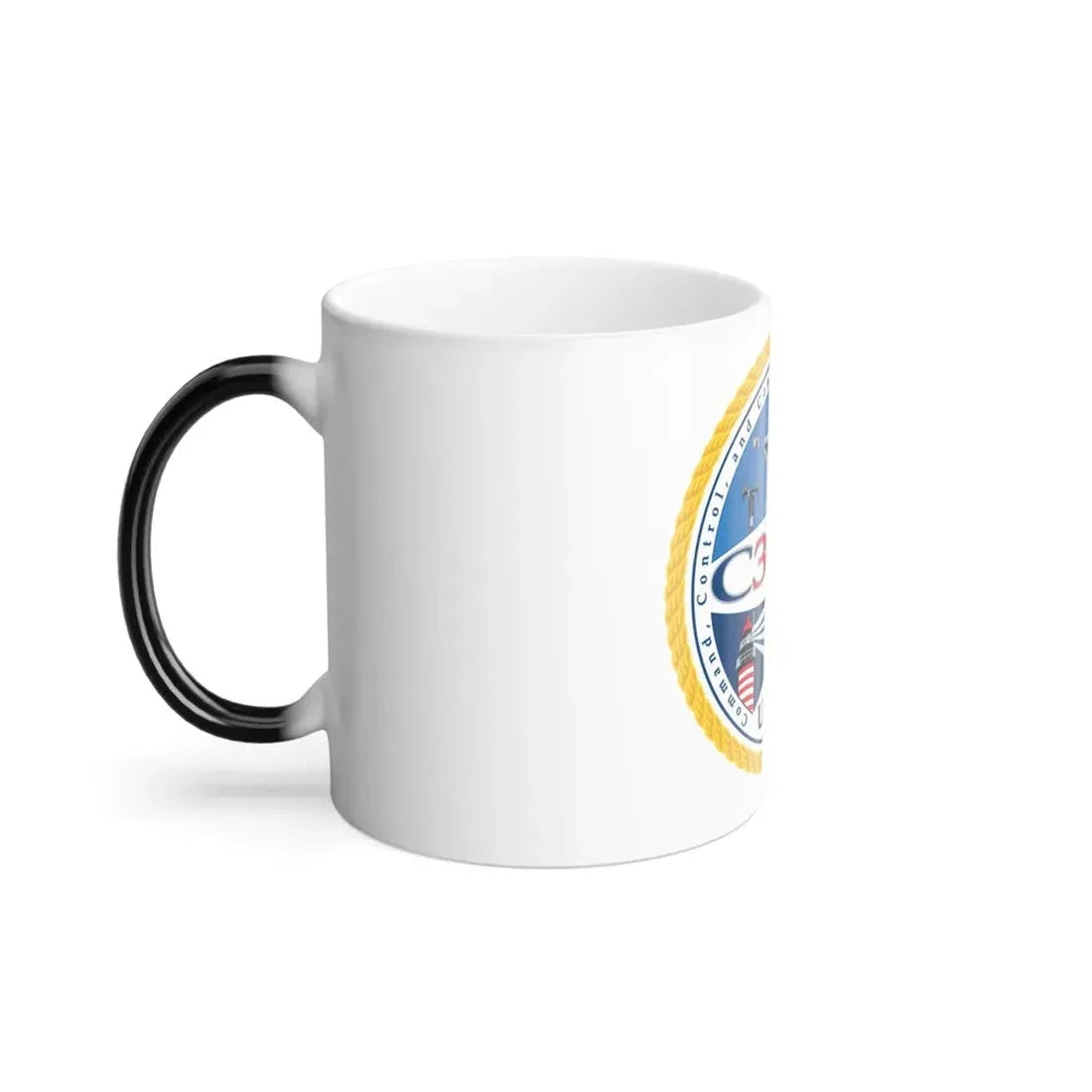 USCG C3 Cen Command Control Comm Engineering (U.S. Coast Guard) Color Changing Coffee Mug - Go Mug Yourself