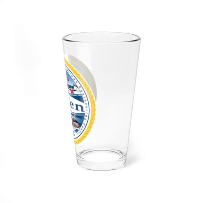 USCG C3 Cen Command Control Comm Engineering (U.S. Coast Guard) Pint Glass 16oz - Go Mug Yourself