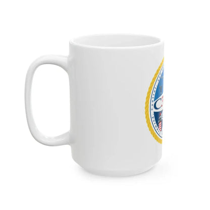 USCG C3 Cen Command Control Comm Engineering (U.S. Coast Guard) White Coffee Mug - Go Mug Yourself