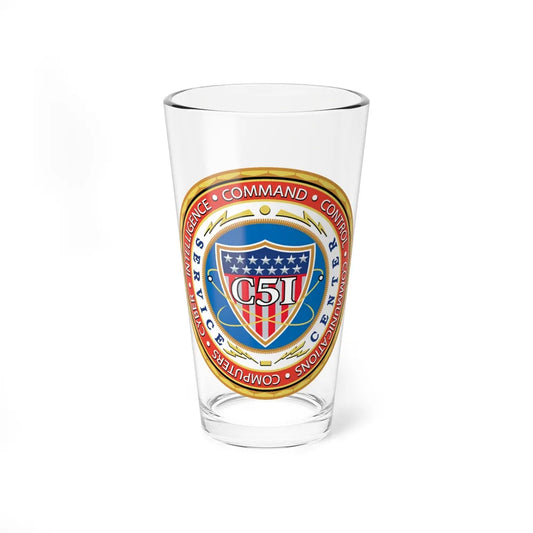 USCG C51SC (U.S. Coast Guard) Pint Glass 16oz-16oz-Go Mug Yourself