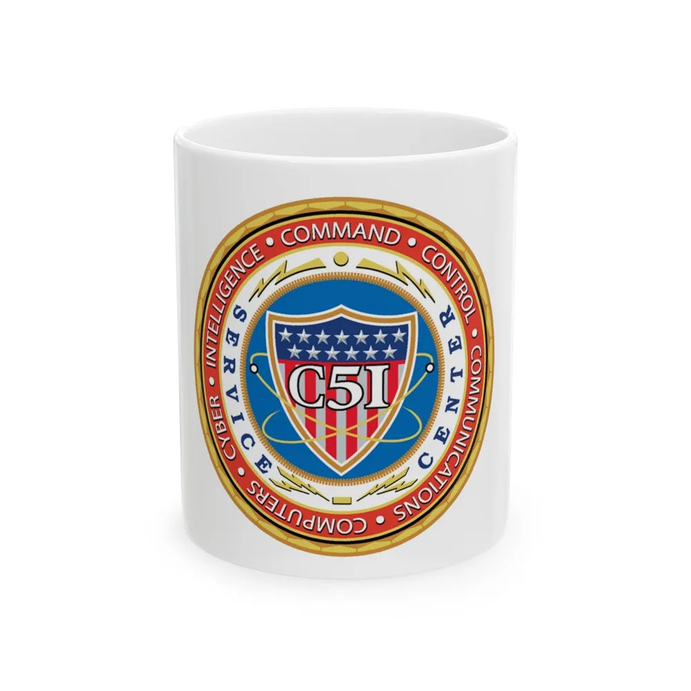 USCG C51SC (U.S. Coast Guard) White Coffee Mug-11oz-Go Mug Yourself