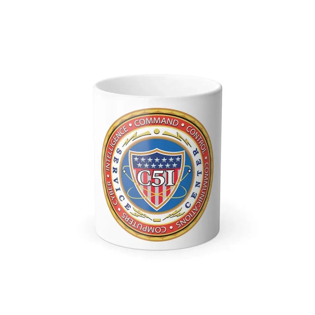 USCG C51SC (U.S. Coast Guard) Color Changing Coffee Mug 11oz - Go Mug Yourself