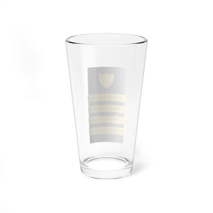 USCG Captain Shoulder Board Enhanced (United States) (Military Rank) Pint Glass 16oz - Go Mug Yourself