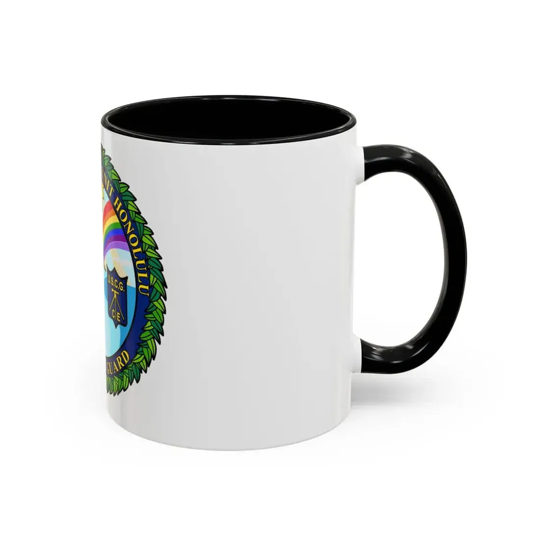 USCG CE Unit Honolulu (U.S. Coast Guard) Accent Coffee Mug - Go Mug Yourself