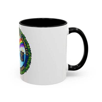 USCG CE Unit Honolulu (U.S. Coast Guard) Accent Coffee Mug - Go Mug Yourself