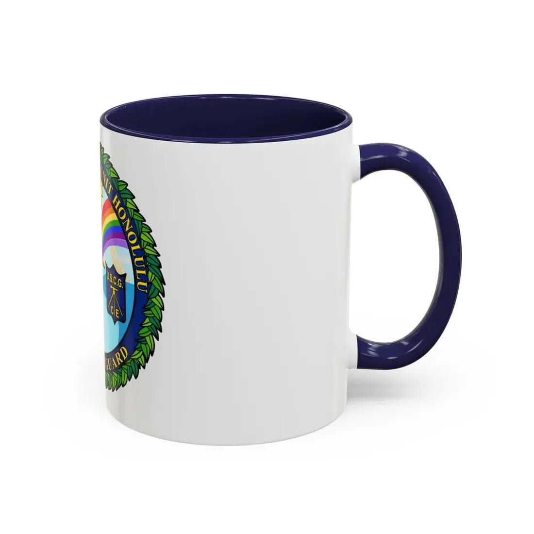 USCG CE Unit Honolulu (U.S. Coast Guard) Accent Coffee Mug - Go Mug Yourself