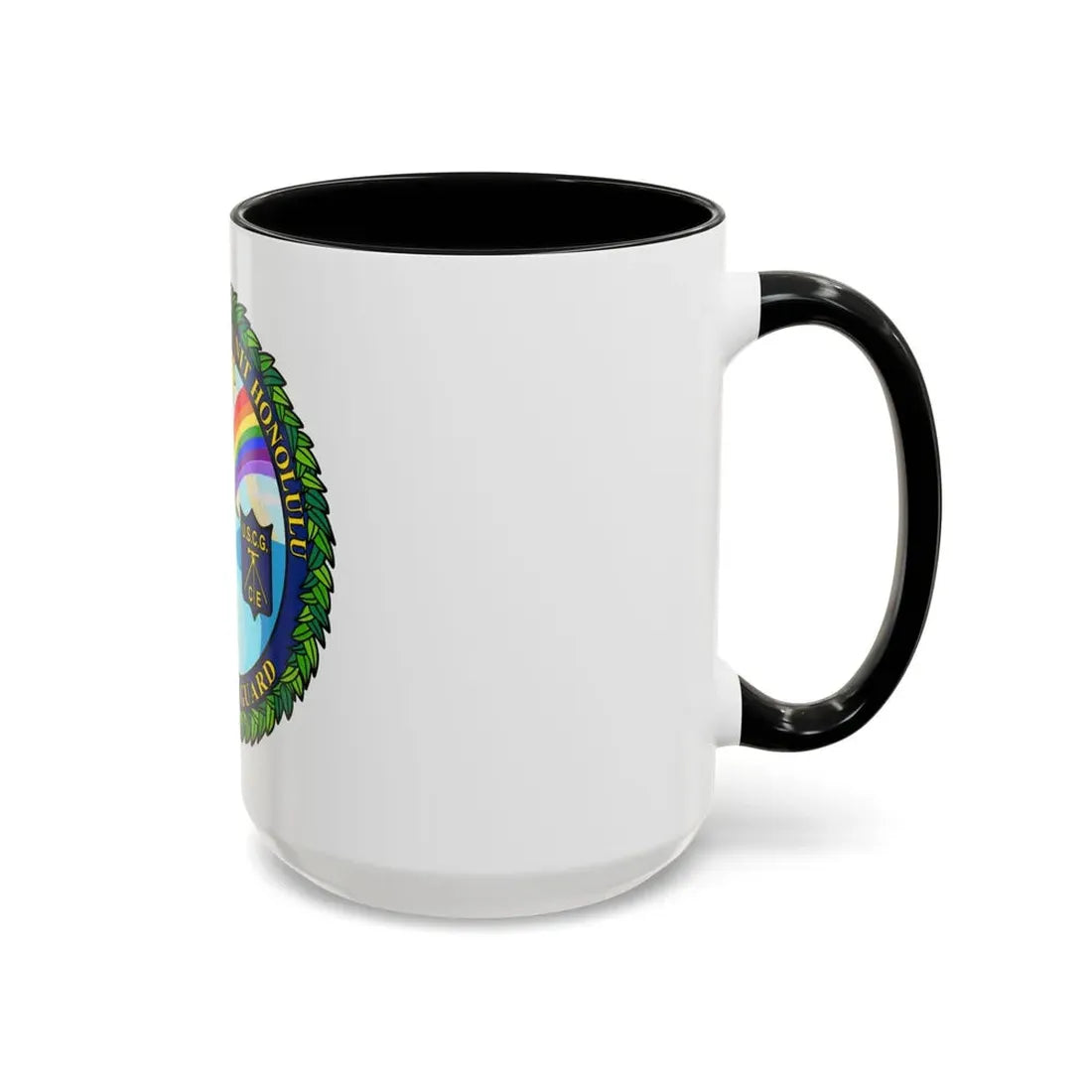 USCG CE Unit Honolulu (U.S. Coast Guard) Accent Coffee Mug - Go Mug Yourself
