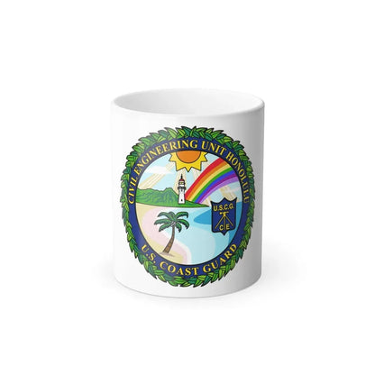 USCG CE Unit Honolulu (U.S. Coast Guard) Color Changing Coffee Mug 11oz - Go Mug Yourself