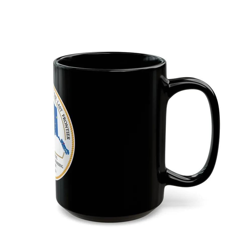 USCG CEU Juneau NEW 08 (U.S. Coast Guard) Black Coffee Mug-Go Mug Yourself